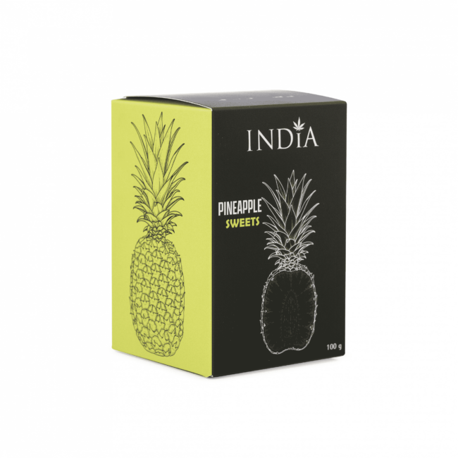 Hemp and pineapple wafer box chocolate coated india cosmetics x Active CBD