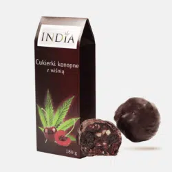 Chocolate Covered Hemp & Cherry Candies 180g India Cosmetics x Active CBD