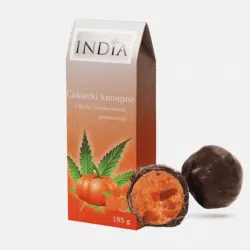 Chocolate Covered Pumpkin & Orange Hemp Candy 180g INDIA Cosmetics x Active CBD