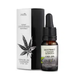 Packaging CBD Oil 20% (Extract) 10ml by India Cosmetics x Active CBD