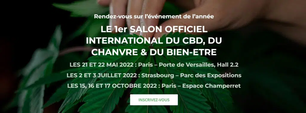 Hemp and CBD fair Paris 21 May 22, 2022